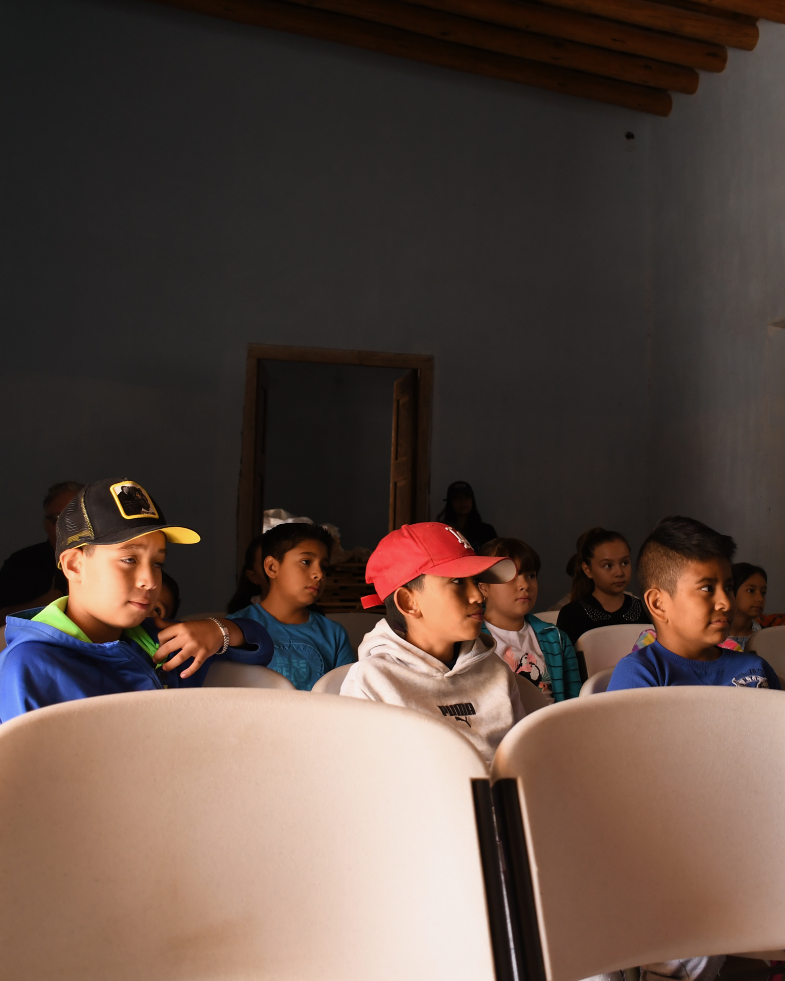 Niños en Casa Talamantes, Talamantes, Chihuahua